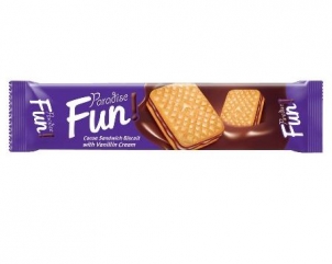 PARADISE FUN sandwich biscuits with cocoa cream 70gr